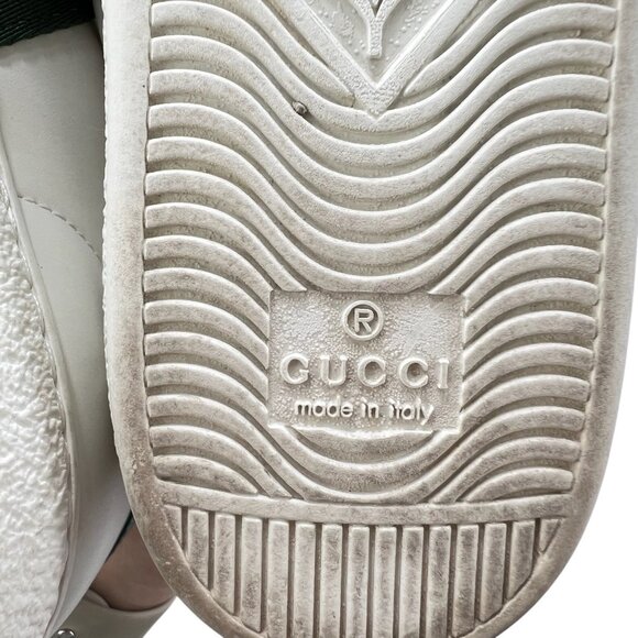 Gucci Women's Ace Bee Embroidered Sneaker Size 6 - Picture 12 of 16